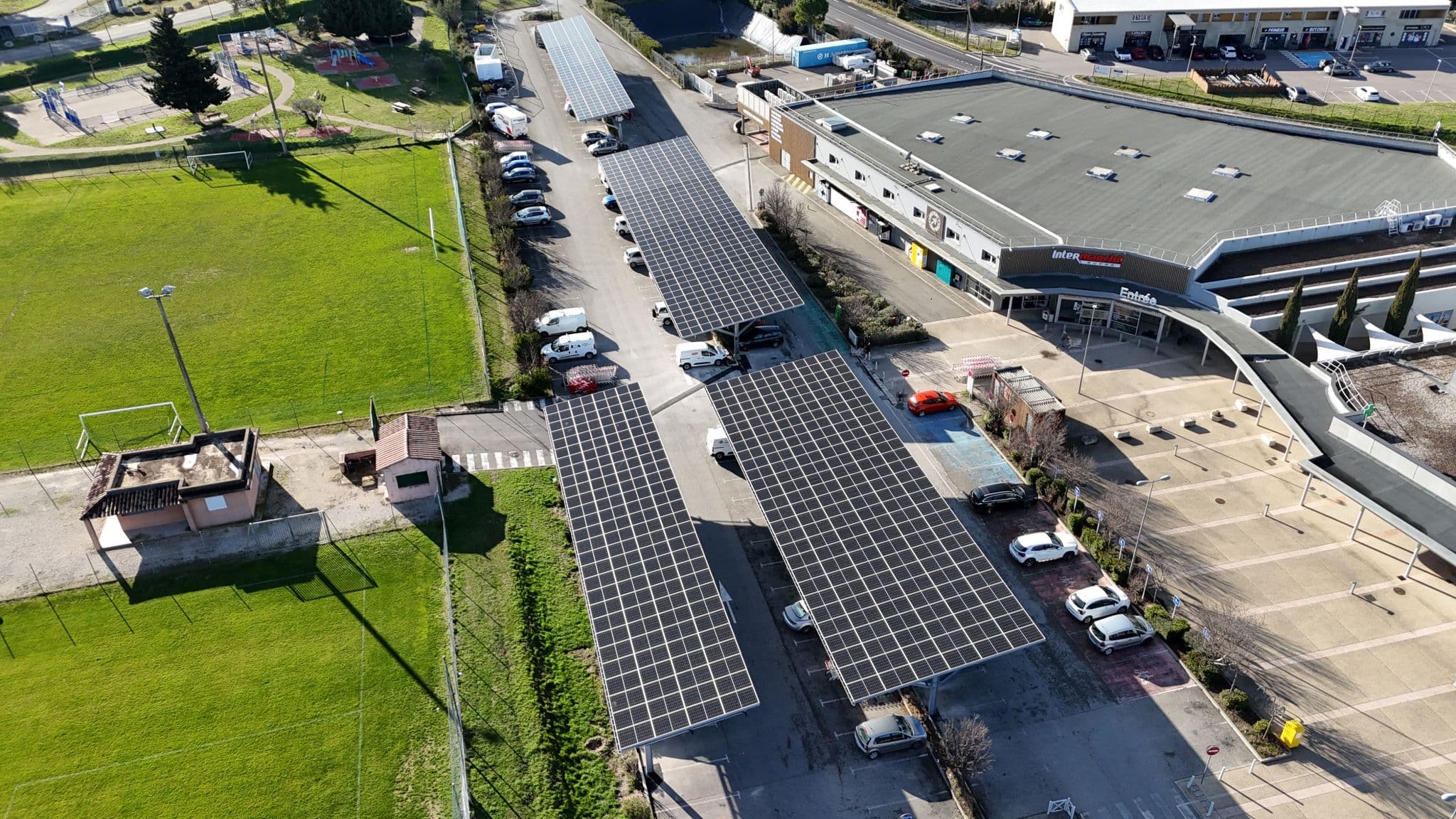 Ombrière Photovoltaïque